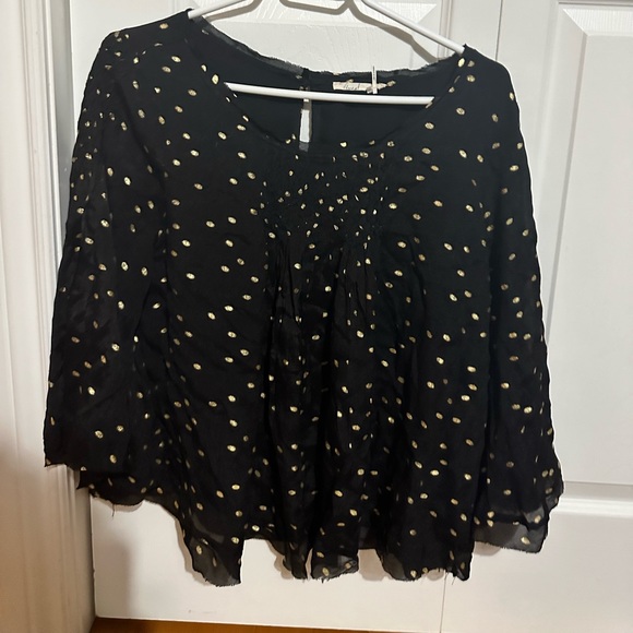 Anthropologie Floreat | ‘everafter’ Cropped Flowy Blouse - Picture 5 of 5